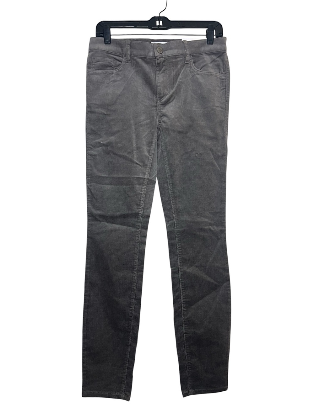 Loft Modern Skinny Gray Corduroy Pants Size 2/26 NWT